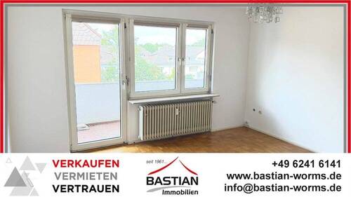 Headfoto - Zentrumsnah & gut geschnitten: Bezugsfreie 2-Zimmer-ETW mit Balkon und Stellplatz in Worms West!