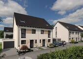 Außenansicht Hauseingang Satteldach - 5 Zimmer Doppelhaushälfte zum Kaufen in Marktheidenfeld