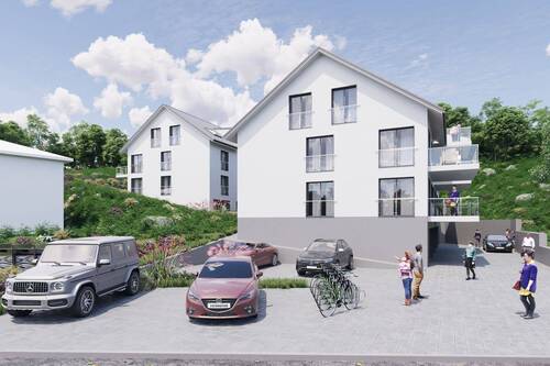 Ansicht - 3 Zimmer Terrassenwohnung in Bad Boll