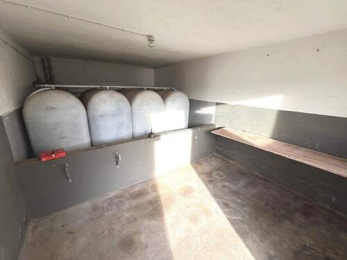Öltanks unter der Garage - 