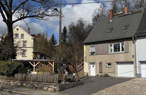 Außenansicht - 5 Zimmer Doppelhaushälfte zum Kaufen in Flöha