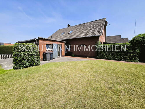 Ansicht_Garten - Gepflegtes Einfamilienhaus mit Garage und schönem Grundstück