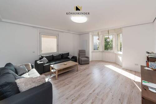Wohnzimmer - Etagenwohnung mit 92,00 m² in Kornwestheim zum Kaufen