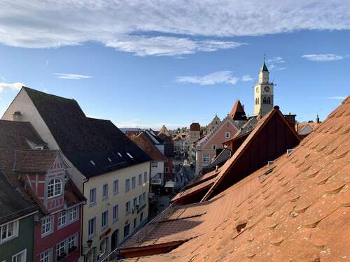 Was für ein Ausblick über die Stadt Überlingen! - Denkmalgeschützes Stadthaus in Überlingen