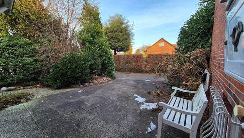 Blick auf die Auffahrt - 