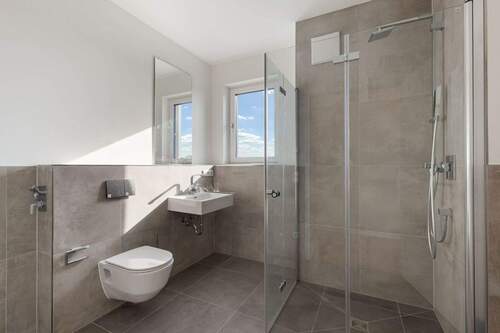 Duschbad mit Fenster - 