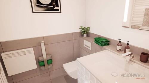 Ansicht Gäste-WC - 
