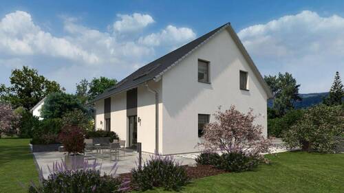 Ansicht Garten - 4 Zimmer Doppelhaushälfte zum Kaufen in Kaiserslautern