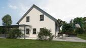 Ansicht Garten - Doppelhaushälfte mit 107,60 m² in Kaiserslautern zum Kaufen