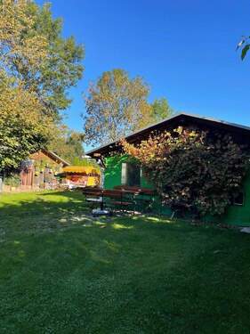 Grillhaus mit Winterplane - 