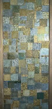 Einh.10 vergoldete Flieseneinl. - 