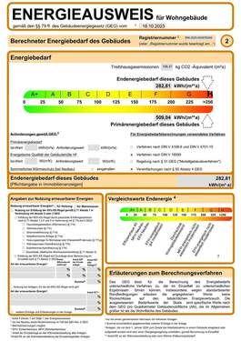 Energieausweis - 