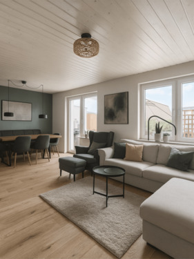 Wohnzimmer - 5 Zimmer Reihenmittelhaus in Mühlhausen-Ehingen