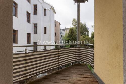 Balkon - 2 Zimmer Etagenwohnung in Plauen
