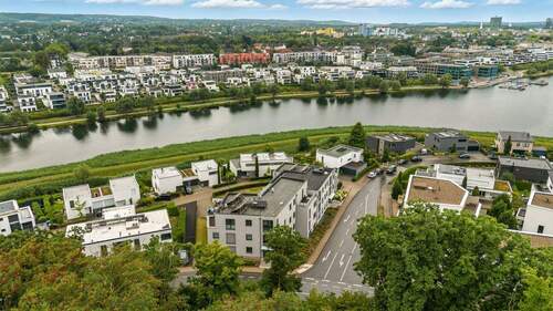 Außenansicht - Ruheoase am PHOENIX-See: Hochwertige Erdgeschosswohnung mit Terrasse und Garten