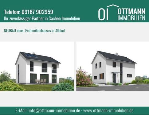 Eingangsbild - NEUBAU eines modernen Einfamilienhauses in Altdorf