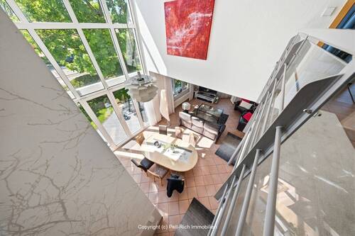 Galeriesicht zum Wohnzimmer - 