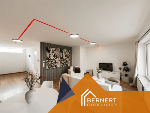 Wohnzimmer. - 3 Zimmer Etagenwohnung zum Kaufen in Kulmbach