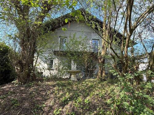 Außenansicht - freistehendes Einfamilienhaus mit großem Garten - ideal für Familie
