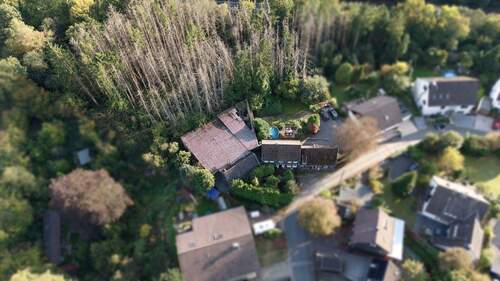 Ausblick - Baugrundstück mit positiver Bauvoranfrage für 4 Doppelhaushälften und großem Waldgrundstück