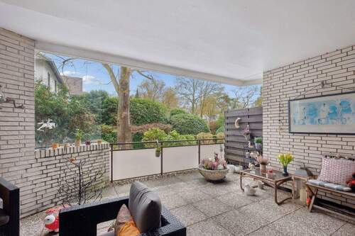 Terrasse zum Gemeinschaftsgarten - 