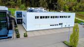 Außenansicht Gebäudeeingang - Moderne Bürofläche mit 550 m² im Gewerbegebiet Blumhof Stockach zu vermieten