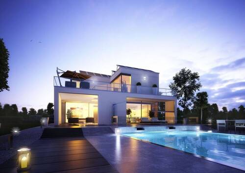 Ansicht Garten - EIN HAUS DER EXTRAKLASSE - 960.000,00 EUR Kaufpreis, ca.  323,60 m² Wohnfläche