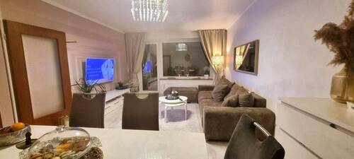 Wohnzimmer - Etagenwohnung mit 77,70 m² in Hamburg Billstedt zum Kaufen