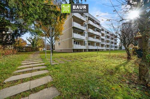 Luftaufnahme - 2 Zimmer Etagenwohnung in Weingarten