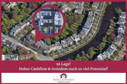 Ärzte & Apotheker Immobilien - 1A Lage! Hoher Cashflow & trotzdem noch so viel Potenzial! - Neubau Option