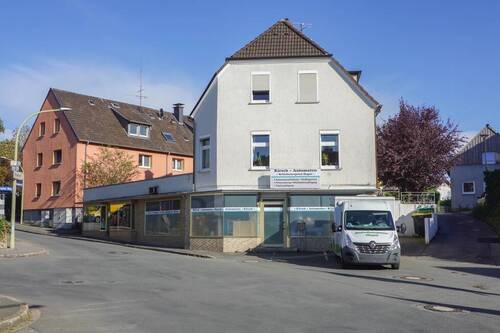 Hausansicht - Charmantes Wohn- und Geschäftshaus mit Potenzial in beliebter Lage von Hagen-Berchum