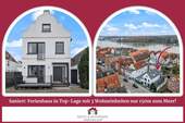 Ärzte & Apotheker Immobilien - Saniert: Ferienhaus in Top-Lage mit 3 Wohneinheiten nur 150m zum Meer!