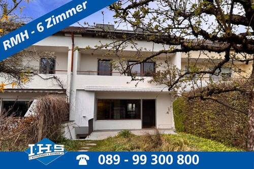 RMH Aschheim - Geräumiges Reihenmittelhaus mit 6 Zimmern, 2 Bäder in ruhiger Lage Aschheim