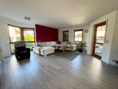 Wohn- Esszimmer - Helle 3,5-Zimmer-Wohnung mit Südterrasse & Garten in Singen-Bohlingen