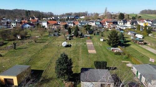 Luftbild - Wohnen zwischen Warnow & Beke - Stadthaus in Schwaan mit Garage