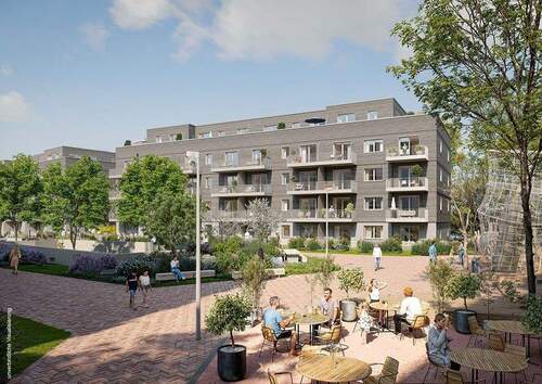 Außenvisualisierung 4 - 3-Zimmer-Wohnung mit ca. 75m² samt Dusche und Balko