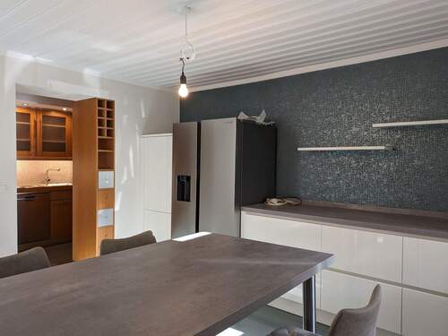 Essbereich mit Küche - 5 Zimmer Etagenwohnung zum Kaufen in Irsch