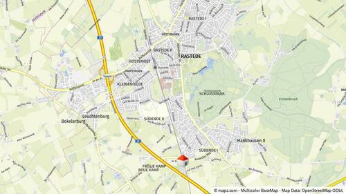 Geolyzer Kartenausschnitt - 