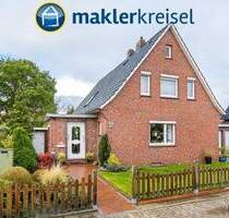 Jever: solides Einfamilienhaus mit Doppelgarage in toller Lage