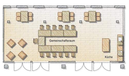 Gemeinschaftsraum - 
