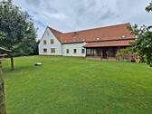 Gartenblick aufs Haus - 