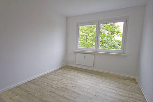 Schlafzimmer - Etagenwohnung mit 56,00 m² in Halle (Saale) zur Miete