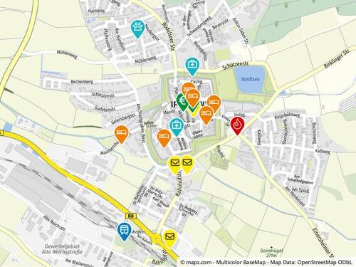 Geolyzer Kartenausschnitt - 