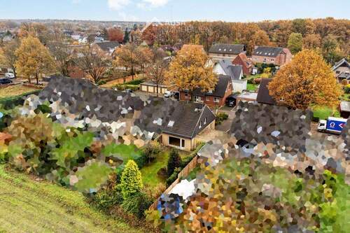 Luftaufnahme - 4 Zimmer Doppelhaushälfte zum Kaufen in Dorsten