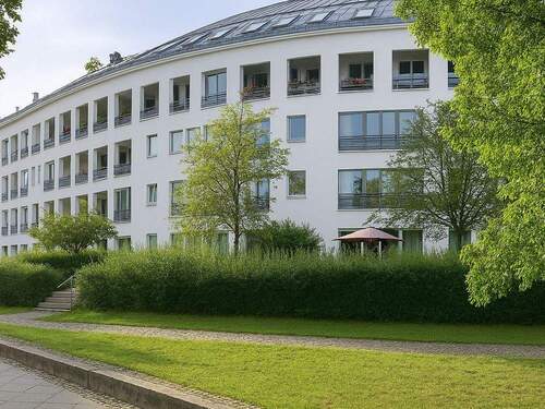 Hausansicht - Stilvolle 2-Zimmerwohnung in Berlin am Tegeler Hafen
