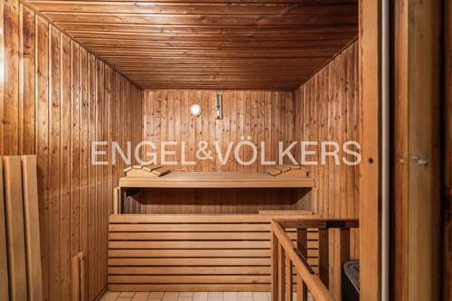 Sauna in der Wohnanlage - 