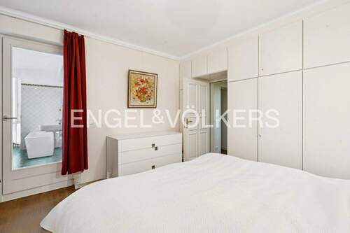 Schlafzimmer mit Bad en Suite - 