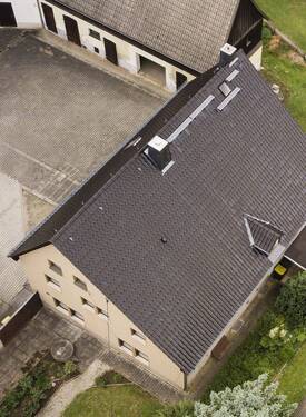 Ansicht von oben - 9 Zimmer Bauernhaus, Landhaus in Werdau