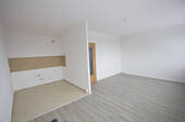 Wohn/Küchenbereich - 4 Zimmer Etagenwohnung in Halle (Saale)