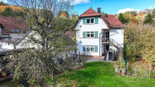 Luftbild von Garten - 